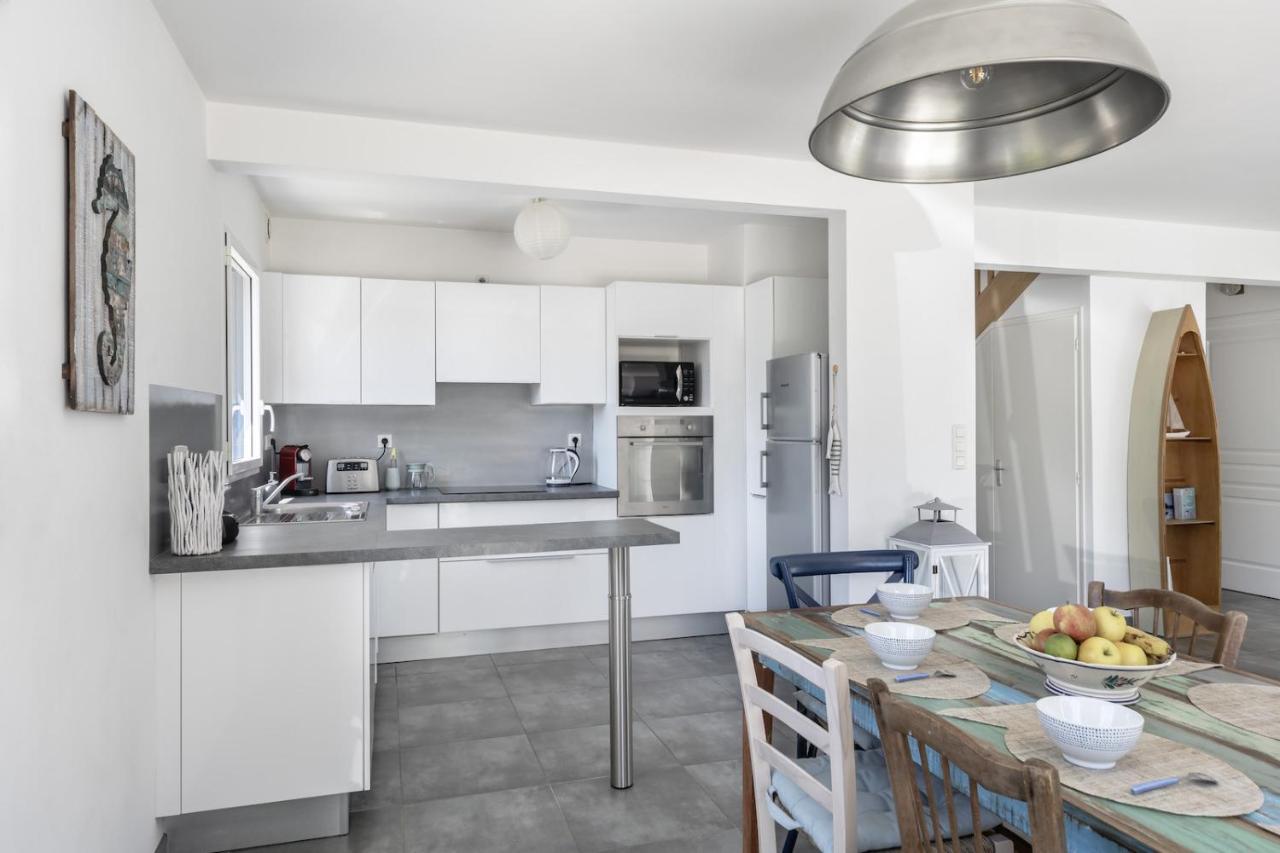 Maison Vue Mer Dans Le Golfe Du Morbihan バダン エクステリア 写真