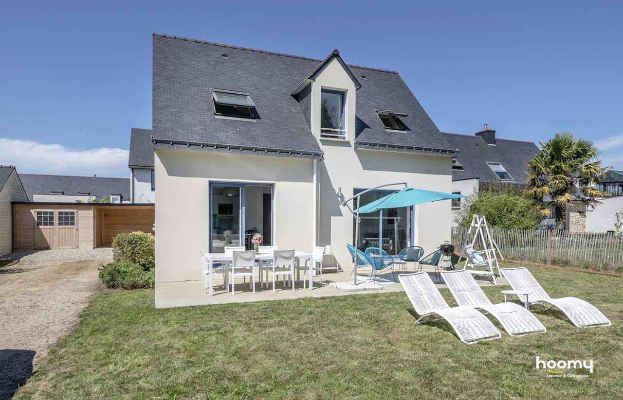 Maison Vue Mer Dans Le Golfe Du Morbihan バダン エクステリア 写真