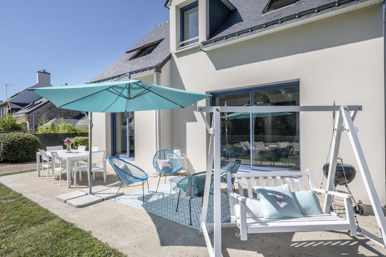 Maison Vue Mer Dans Le Golfe Du Morbihan バダン エクステリア 写真