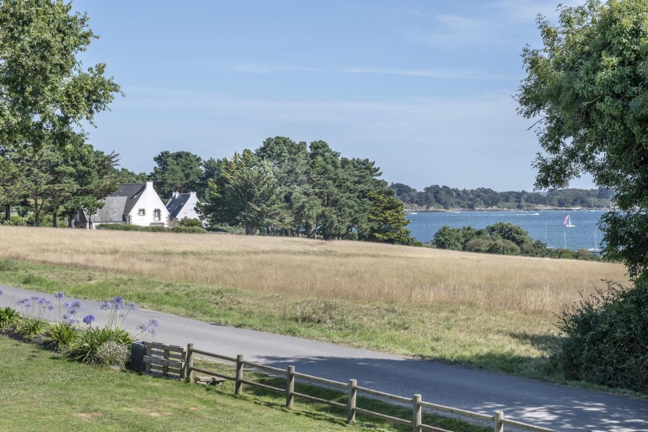 Maison Vue Mer Dans Le Golfe Du Morbihan バダン エクステリア 写真