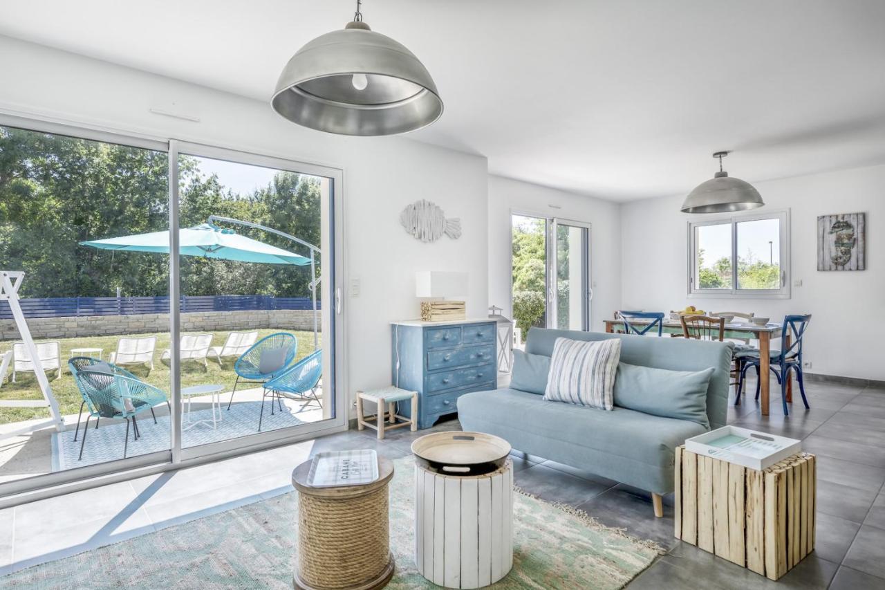 Maison Vue Mer Dans Le Golfe Du Morbihan バダン エクステリア 写真
