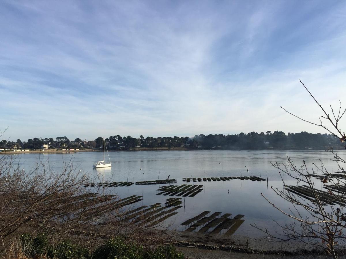 Maison Vue Mer Dans Le Golfe Du Morbihan バダン エクステリア 写真