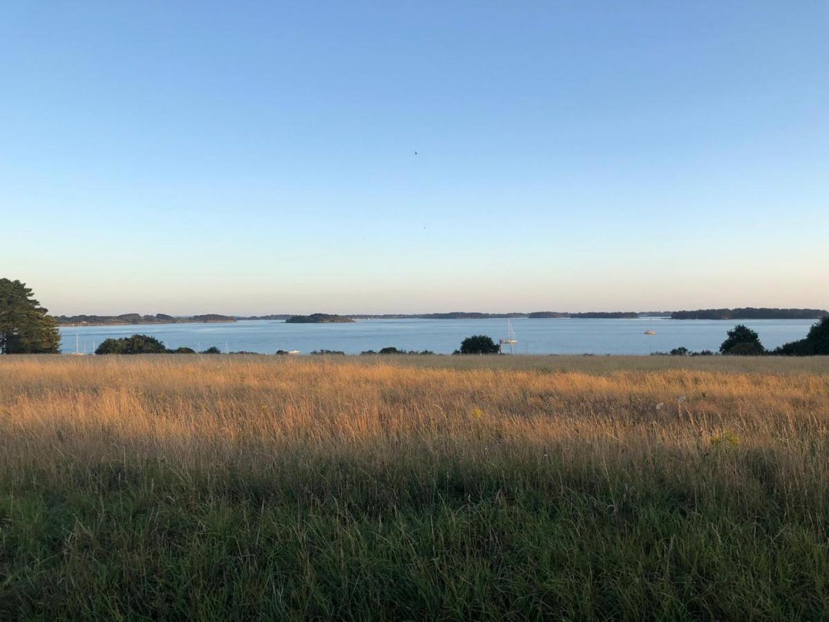 Maison Vue Mer Dans Le Golfe Du Morbihan バダン エクステリア 写真
