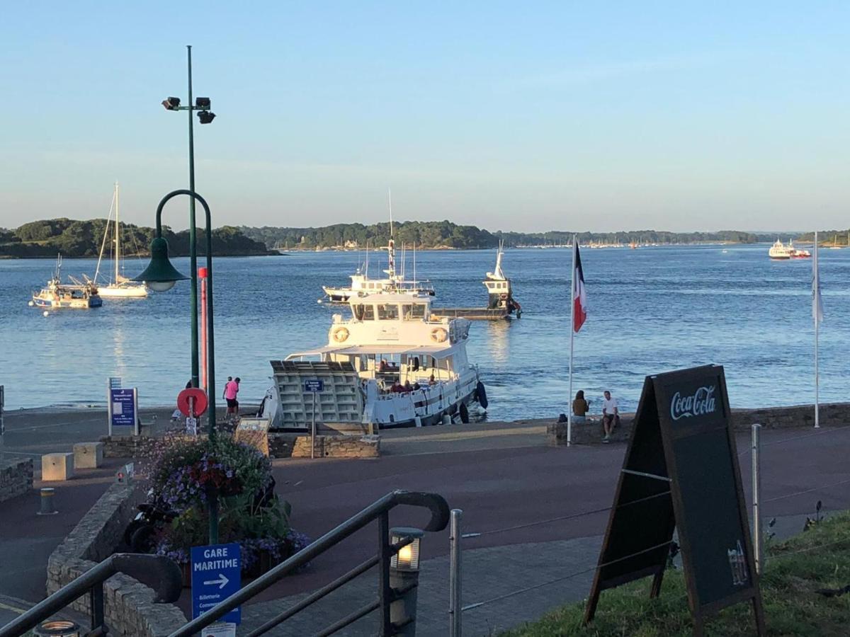 Maison Vue Mer Dans Le Golfe Du Morbihan バダン エクステリア 写真