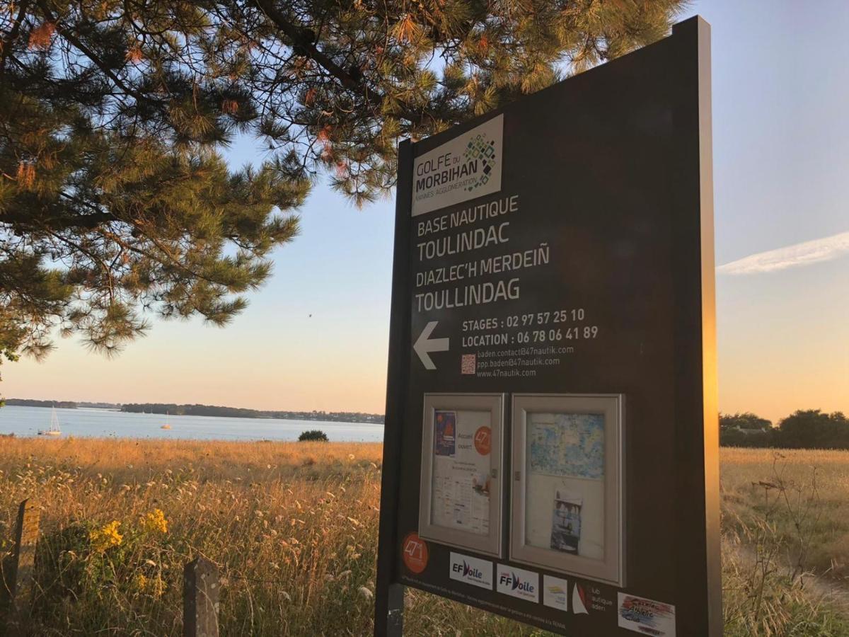 Maison Vue Mer Dans Le Golfe Du Morbihan バダン エクステリア 写真